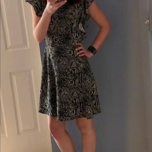 Animal Print Dress